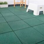Rubber Playground Tile Green (2)