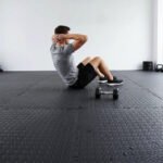 nterlocking Rubber Gym Tile (Diamond Texture)