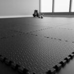 nterlocking Rubber Gym Tile (Diamond Texture) (2)