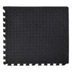 nterlocking Rubber Gym Tile (Diamond Texture)